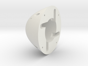 MSLED Tailconev5 Motor section in White Natural Versatile Plastic
