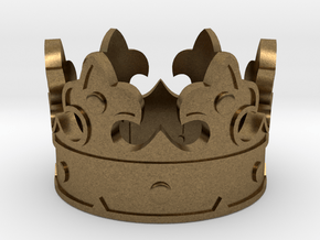 Crown Ring (various sizes) in Natural Bronze