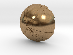 Thermal Detonator - Bottom hemisphere in Natural Brass