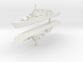 Maestrale frigate 1:2400 x2 in White Natural Versatile Plastic