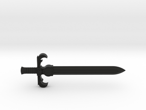 Sword of Omens in Black Natural Versatile Plastic