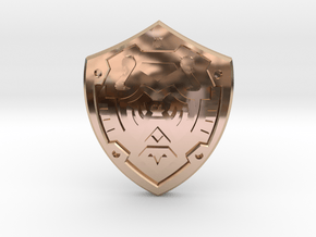 Hero's Shield I in 14k Rose Gold