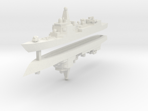 052 PLAN Destroyer 1:3000 x2 in White Natural Versatile Plastic