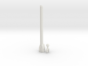 Sunlink - 3mm: Sword in White Natural Versatile Plastic