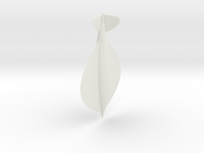 Manta jet in White Natural Versatile Plastic