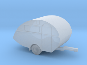 Wohnwagen in 1:220 für Spur Z in Smooth Fine Detail Plastic