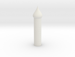 Onion tower in White Natural Versatile Plastic
