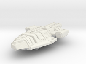 Starship Transport Hybrid in White Natural Versatile Plastic