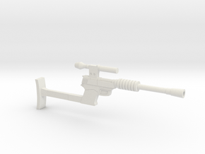 Deceptive Leader Gun 1/18th scale in White Natural Versatile Plastic