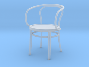 1:24 Thonet Arm Chair (Not Full Size) in Smooth Fine Detail Plastic: 1:12