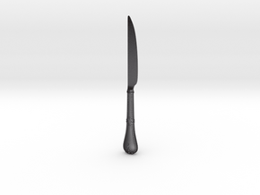 Gothic Knife in Polished and Bronzed Black Steel