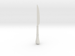 Gothic Knife in White Natural Versatile Plastic