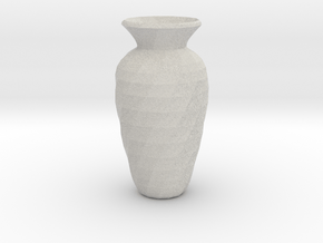Twisted Vase in Full Color Sandstone