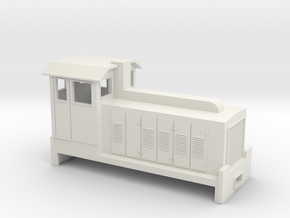 HOn30 Australian Sugar Cane Locomotive  in White Natural Versatile Plastic