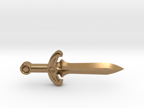 Four Sword in Natural Brass