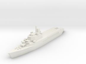 Jeanne d'Arc helicopter cruiser 1:2400 x1 in White Natural Versatile Plastic