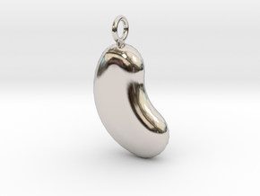 "Magic" Bean pendant in Platinum