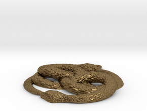 3D-Printed AURYN Medallion in Natural Bronze