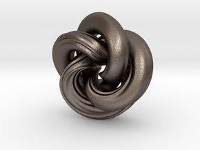 Torus?  They Hardly Know Us! in Polished Bronzed Silver Steel