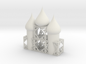 betaholey cathedral 3stacked in White Natural Versatile Plastic