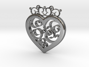 My Heart belong to You in Polished Silver