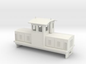 HOn30 Centrecab Locomotive ("Joanna") in White Natural Versatile Plastic