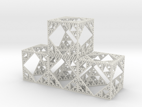 betaholey cubes stacked in White Natural Versatile Plastic