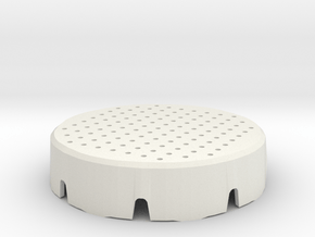 Atta Cover Mm Surface 45 in White Natural Versatile Plastic