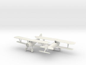 Nieuport 27 x2 1/144 in White Natural Versatile Plastic