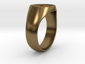 Assassin's Creed Ring 02 US9.5 in Natural Bronze
