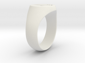Assassin's Creed Ring 02 US9.5 in White Natural Versatile Plastic