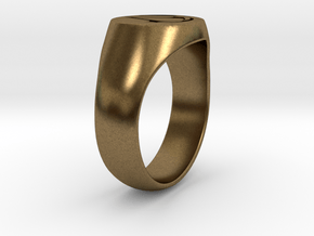Assassin's Creed Ring 02 US9 in Natural Bronze