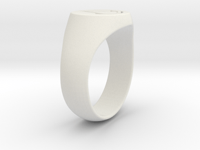 Assassin's Creed Ring 02 US9 in White Natural Versatile Plastic