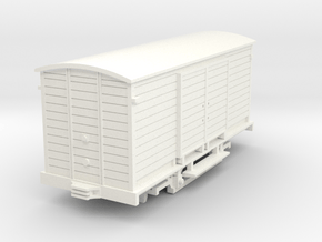 Güterwagen Thüringerwaldbahn H0m in White Processed Versatile Plastic