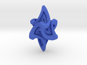 Flame Alpha Pendant in Blue Processed Versatile Plastic
