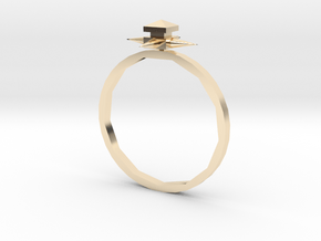 Temple Ring - Sz. 5 in 14K Yellow Gold