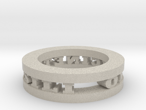 Ring in Natural Sandstone