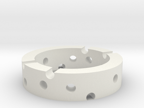 cheese ring in White Natural Versatile Plastic