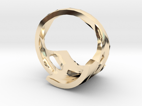 Threeve in 14K Yellow Gold