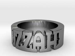 BlakOpal Huzzah Ring - Size 10.75 in Polished Silver