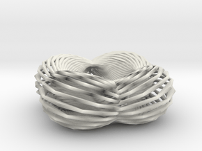 37knot twist in White Natural Versatile Plastic