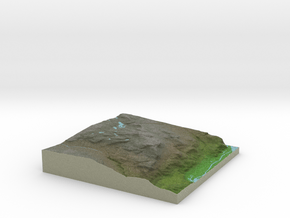 Terrafab generated model Tue Jan 14 2014 18:24:23  in Full Color Sandstone