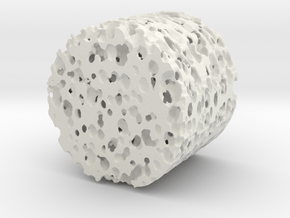 Porous foam in White Natural Versatile Plastic