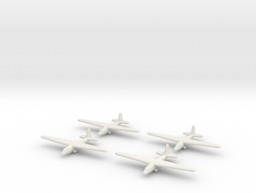 Aeronautica Lombarda AL-12P-1/1600 Scale (Qty.4) ( in White Natural Versatile Plastic