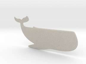 Whale - Butter knife in Natural Sandstone