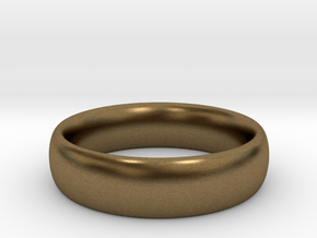 Unisex Ring 1 size 11 in Natural Bronze