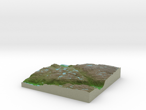 Terrafab generated model Wed Jan 15 2014 17:16:28  in Full Color Sandstone