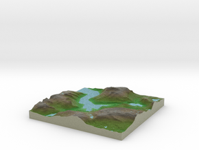 Terrafab generated model Tue Jan 21 2014 20:43:59  in Full Color Sandstone
