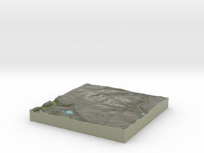 Terrafab generated model Fri Dec 27 2013 19:43:35  in Full Color Sandstone
