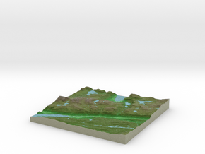 Terrafab generated model Thu Dec 26 2013 18:12:35  in Full Color Sandstone
